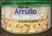 Trozos de Bonito del Norte