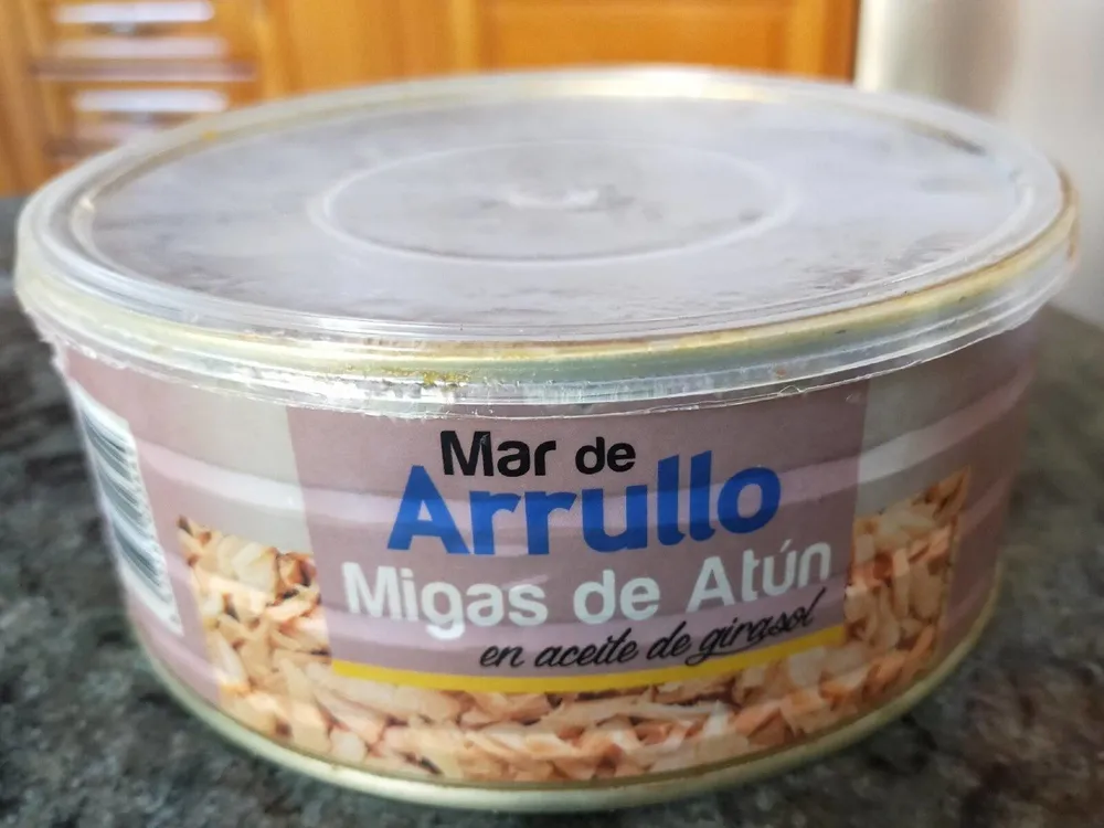 Migas de atún en aceite de girasol