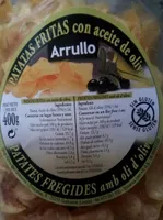 Patatas fritas con aceite de oliva