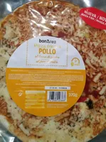 Pizza fresca de pollo