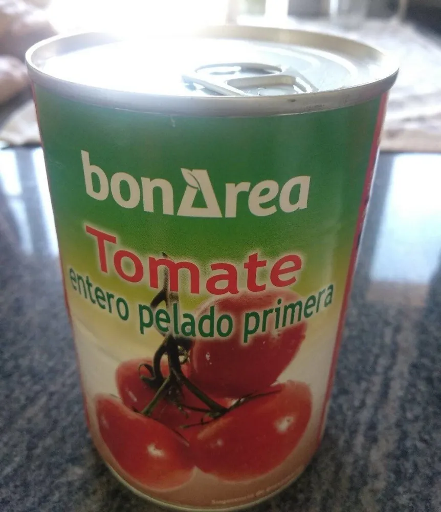 Tomate entero pelado primera
