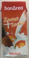 Zumo + leche tropical