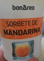 Sorbete de mandarina