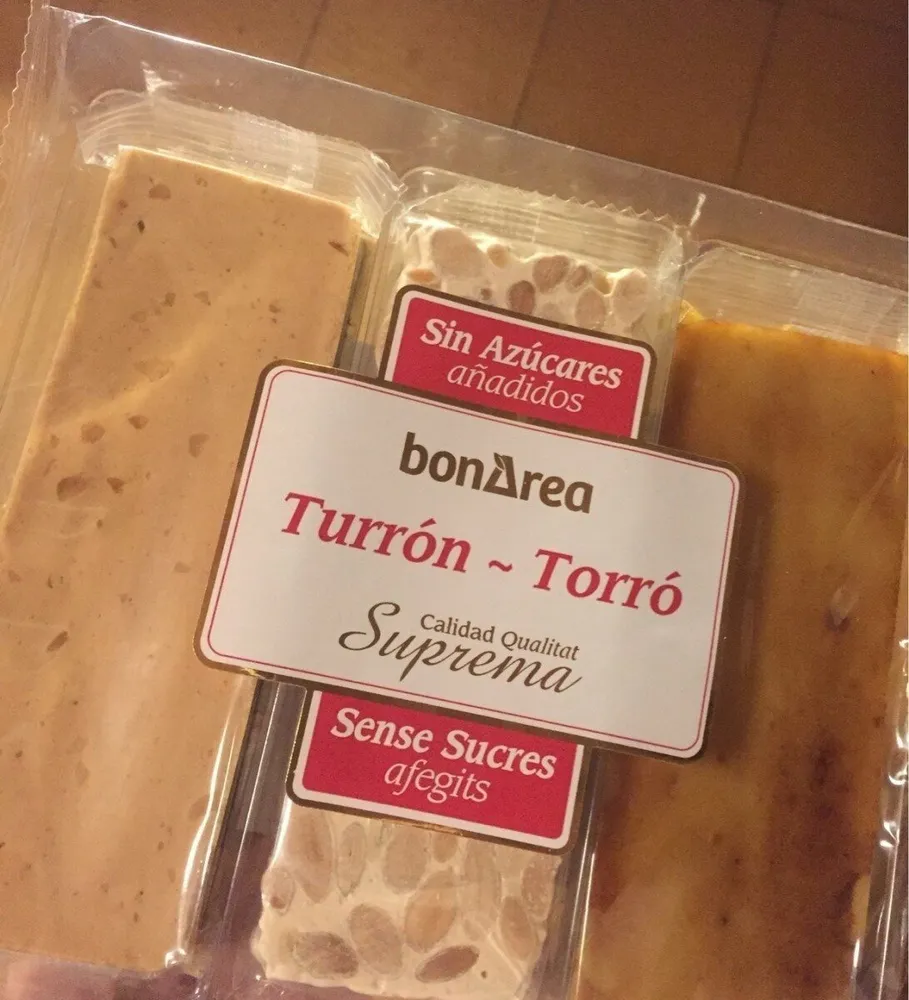 Surtido turrones