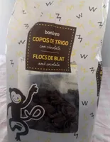 Copos de trigo con chocolate