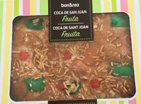 Coca de san juan fruta