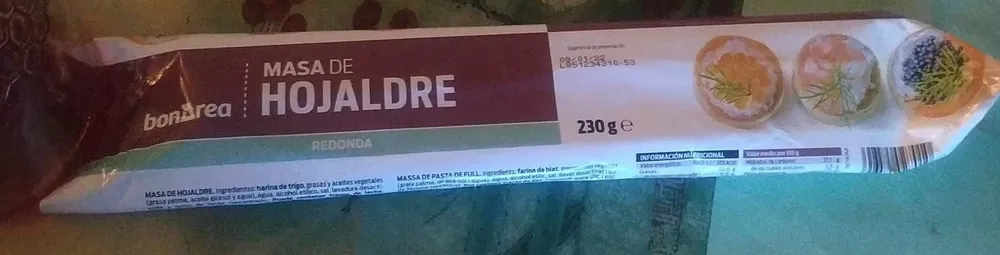 Masa de hojaldre
