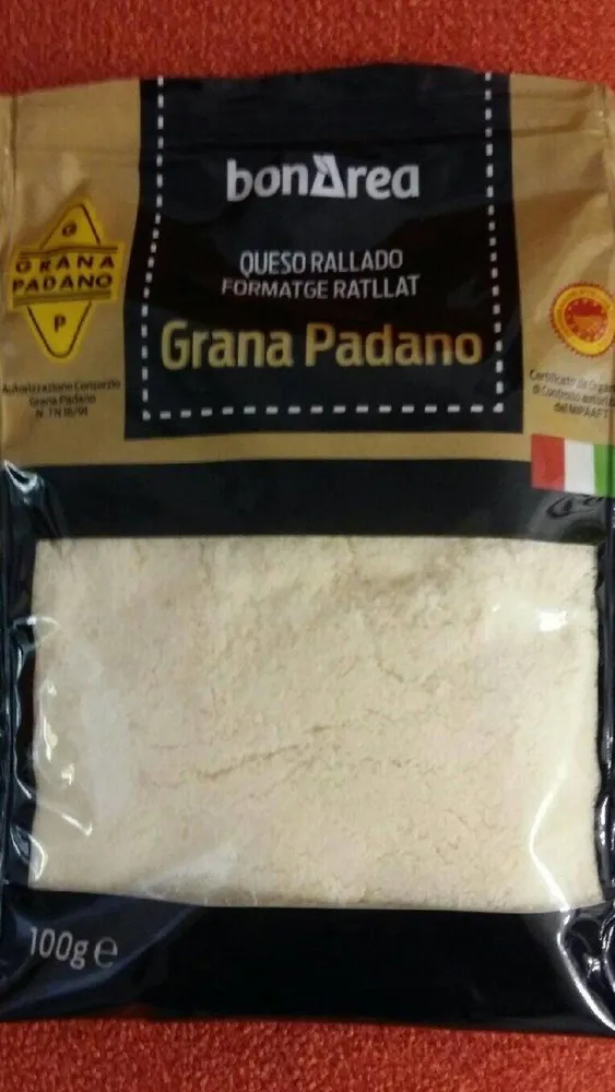 Queso Rallado Grana Padano