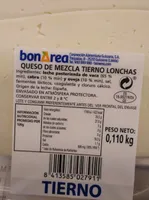 Queso mezcla tierno bajo en sal
