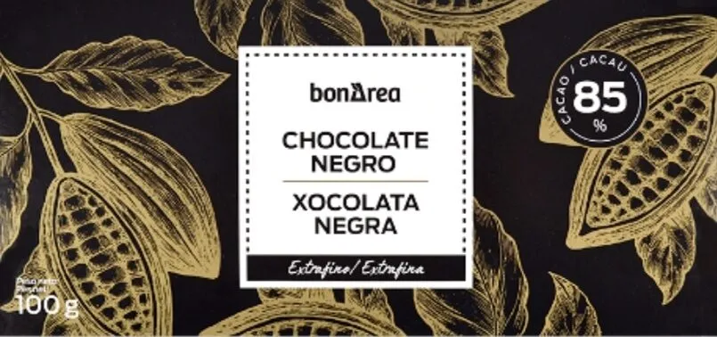 Chocolate negro (85% cacao)