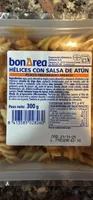 Hélices con salsa de atún