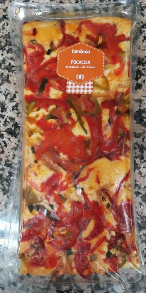 Focaccia de verduras