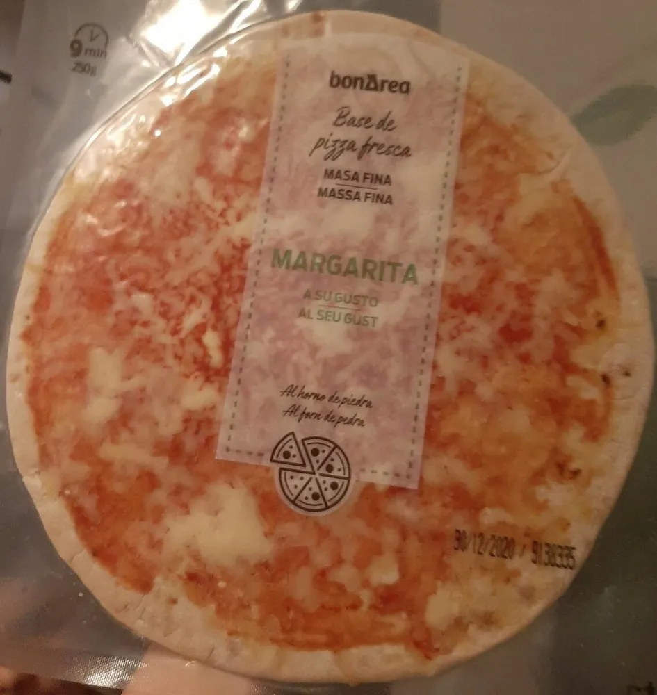 Base de pizza fresca Margarita