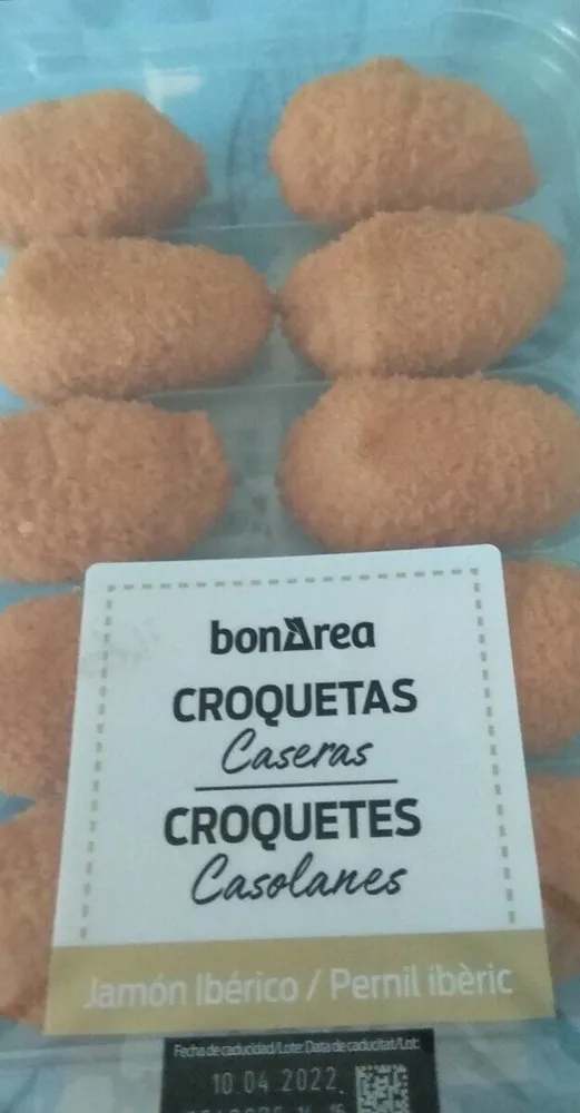 Croquetas caseras de jamon iberico