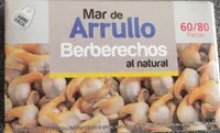 Berberechos al natural 60/80