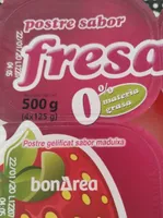 Gelatina 0% fresa