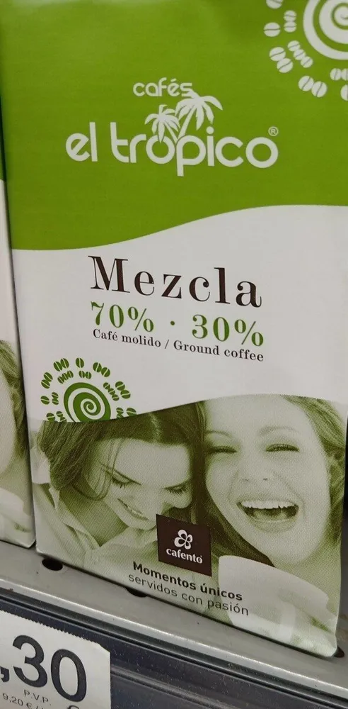 Cafe molido mezcla