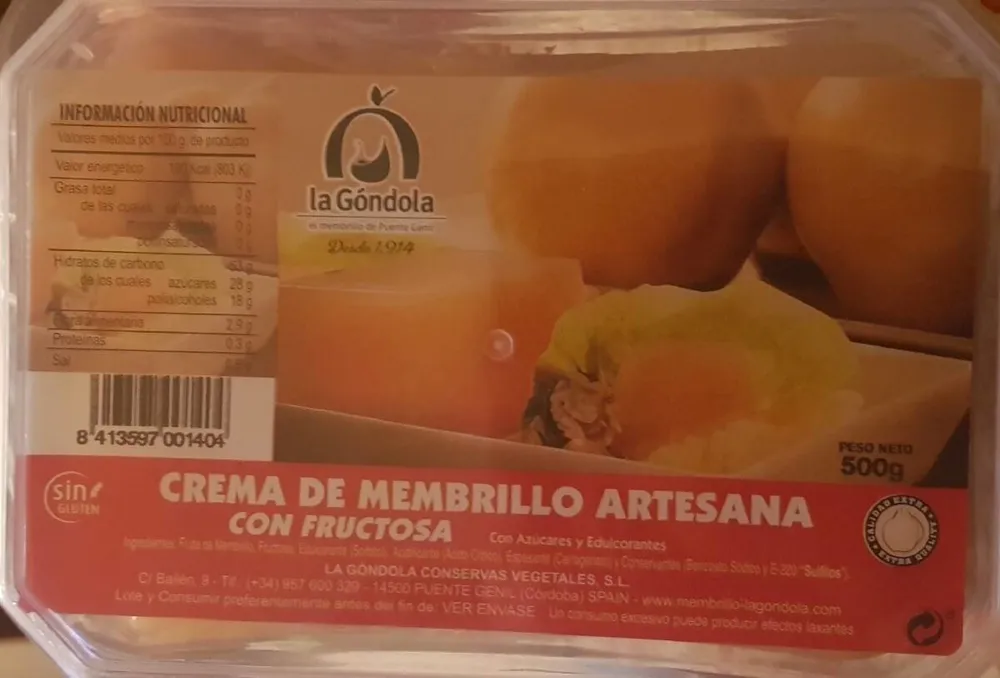 Crema de membrillo artesana