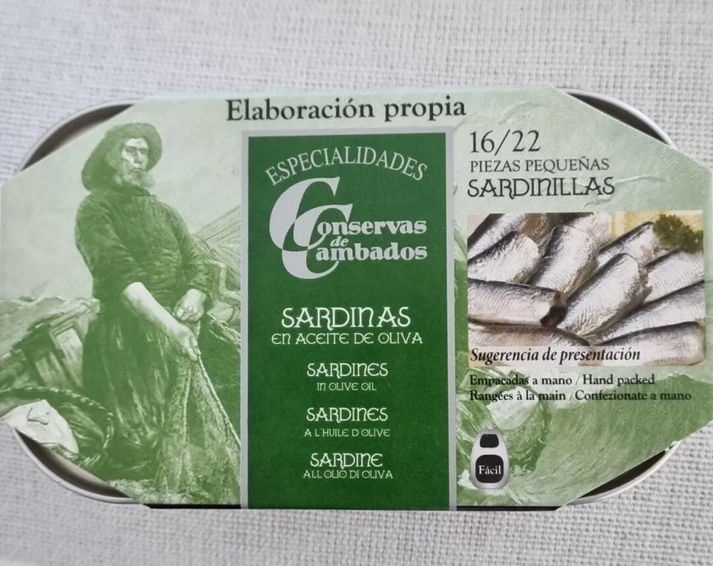 Sardinas en aceite de oliva