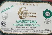 Sardinas en aceite de oliva