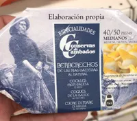 Berberechos de las Rias Gallegas al natural