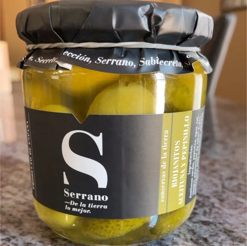 Riojanitos aceituna y pepinillo