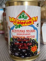 Aceitunas negras deshuesadas