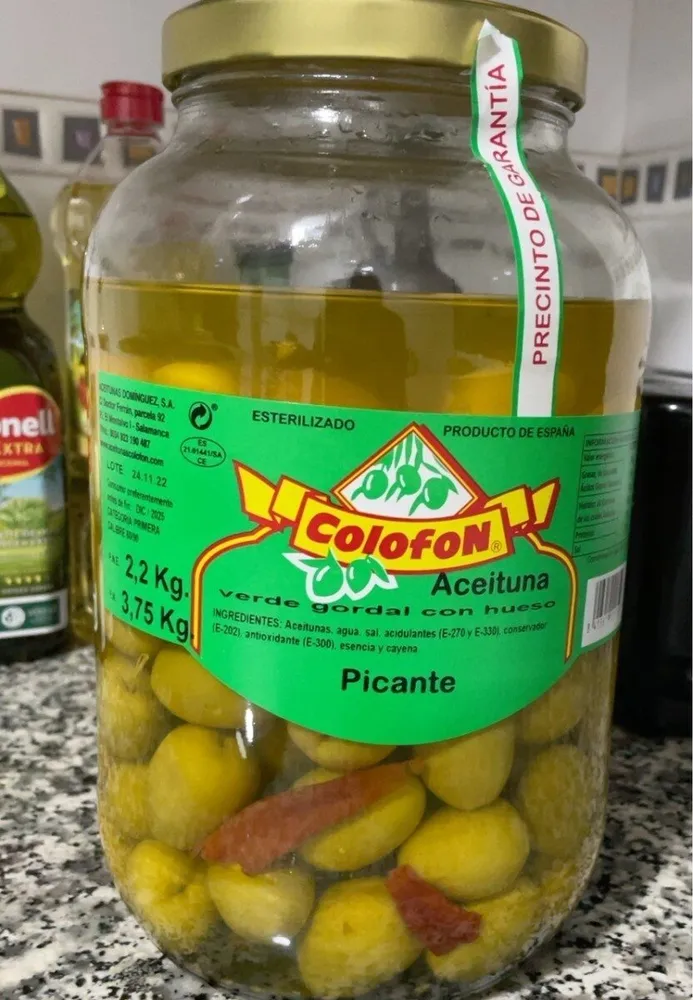 Aceitunas gordal