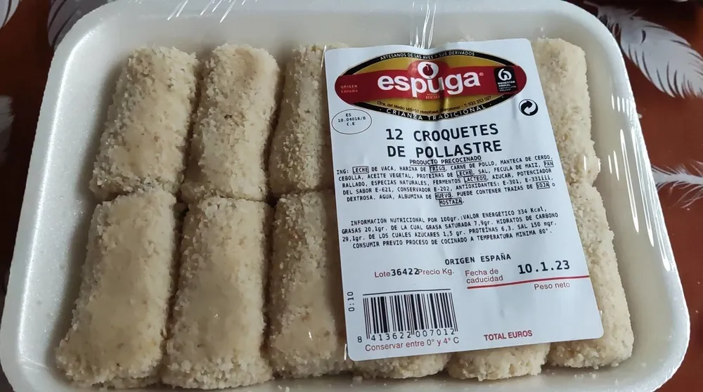 croquetas de pollo