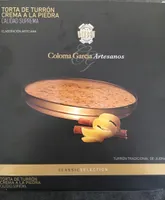 Torta de turrón a la piedra