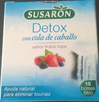 Detox con cola de caballo sabor frutos rojos