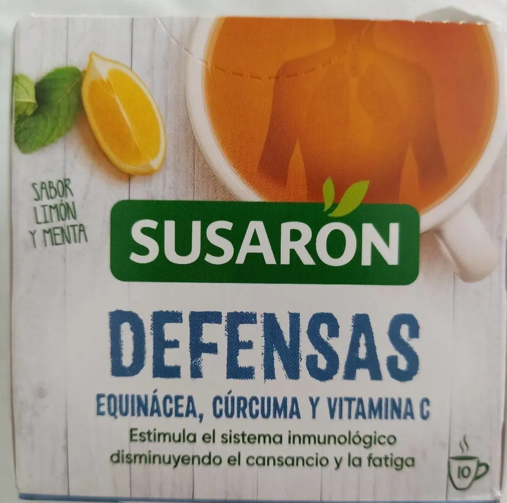 Susarón Defensas Equinácea, cúrcuma y vitamina C