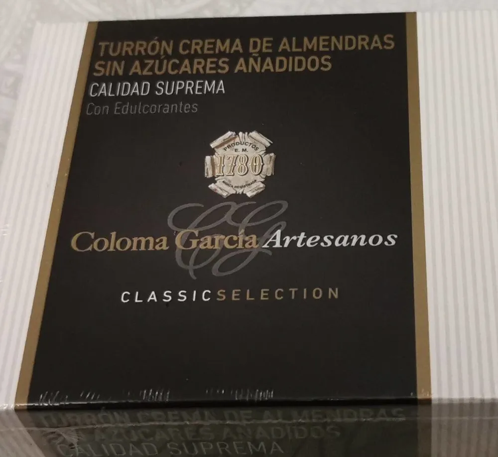 Turron crema de almendras