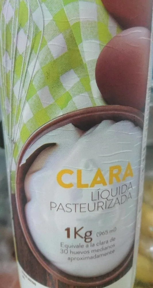 Clara Líquida Pasteurizada