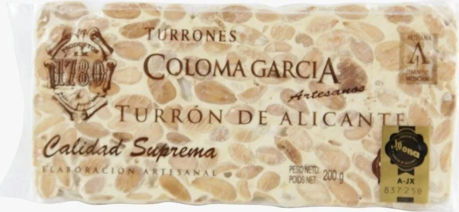 Touron Artisanal D'alicante