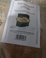 Pan artesanal cortado
