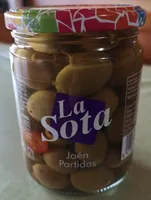 Aceitunas Verdes Partidas