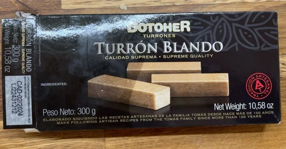 Turron blando