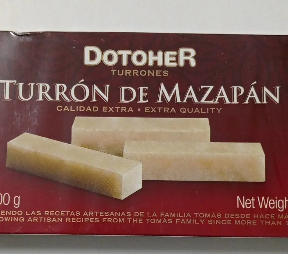 Turrón de mazapán