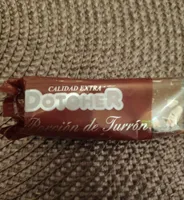 Porción turrón chocolate