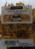 VIRUTA DE PATATA TRIPLEX