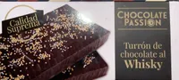 Turrón trufado al whisky