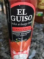Reducción de vinagre balsámico con aroma de fresa