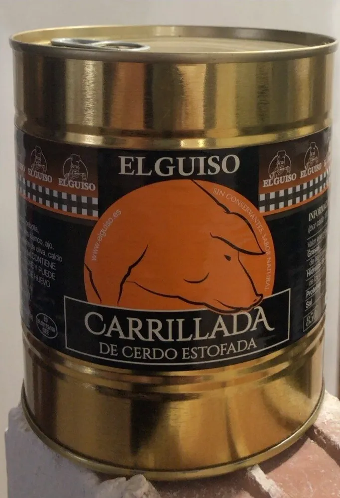 Carrillada de cerdo estofada