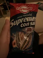 Pipas tostadas supremas con sal