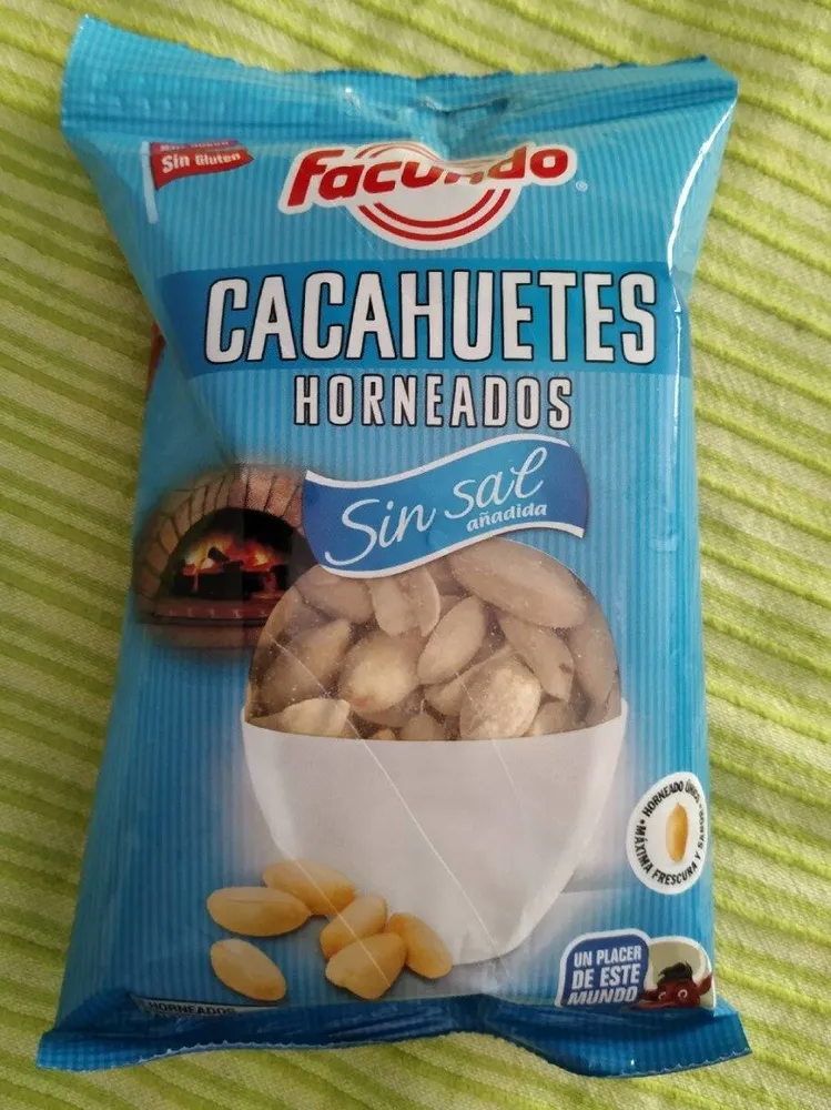 Cacahuete horneado sin sal