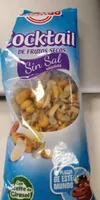 Cocktail de frutos secos sin sal