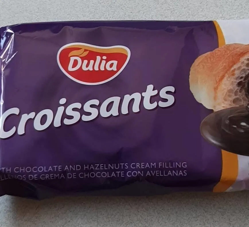 Croissants de chocolate