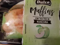 Muffins con trozitos de manzana