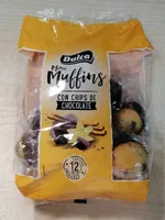Mini Muffins con Chips de Chocolate
